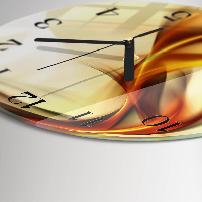 Round wall clock Abstraction
