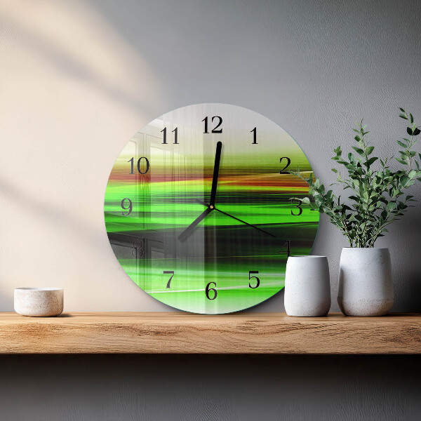 Round wall clock Abstraction