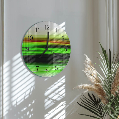 Round wall clock Abstraction