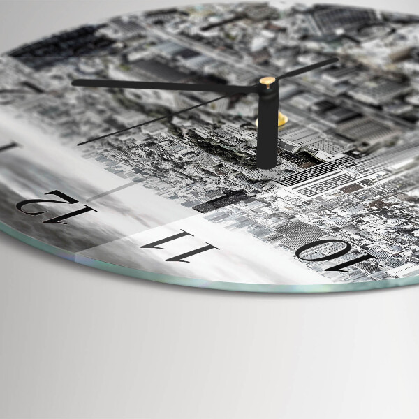 Round wall clock City