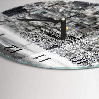 Round wall clock City