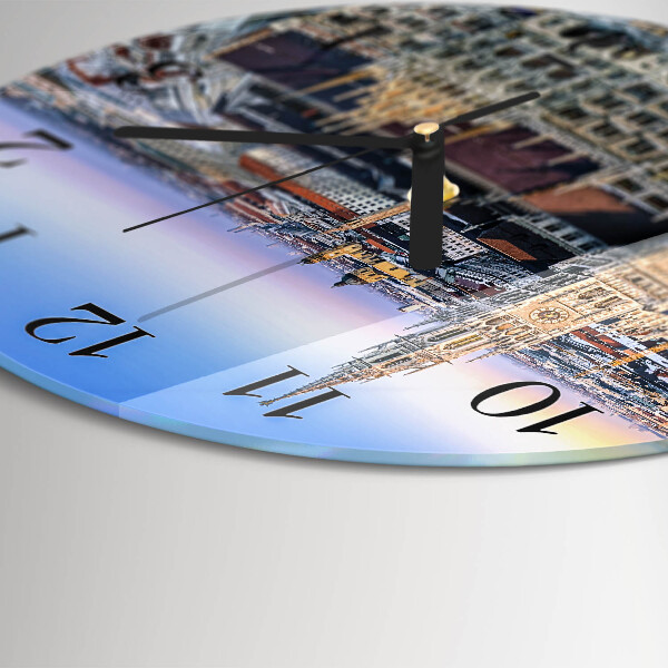 Round wall clock Horizon