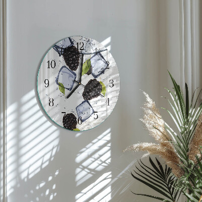 Round wall clock Blackberries
