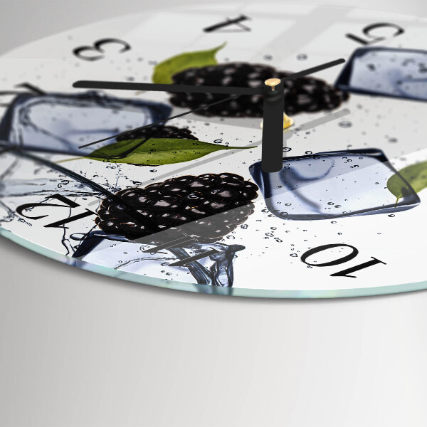 Round wall clock Blackberries