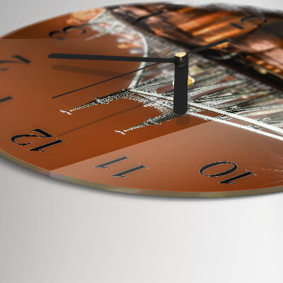 Round wall clock Bridge