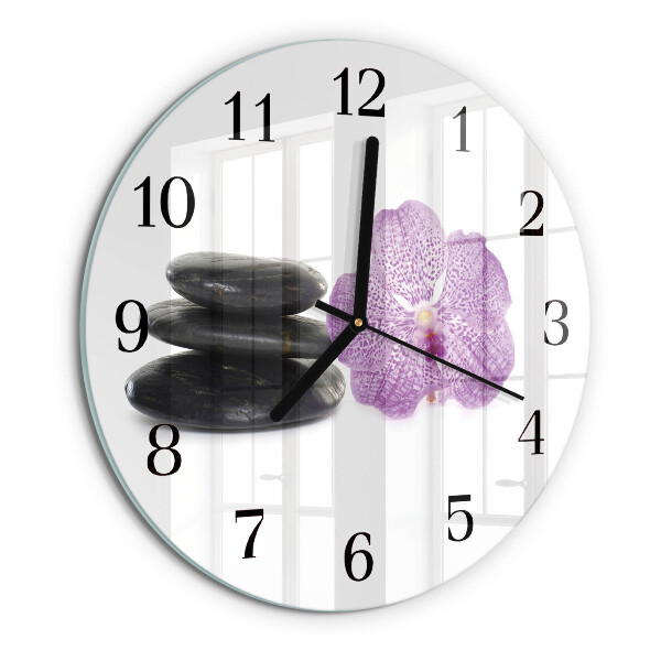 Round wall clock Stones