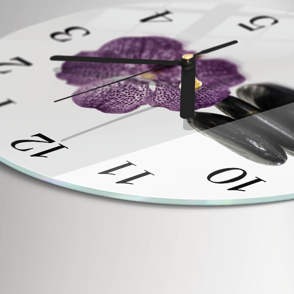 Round wall clock Stones