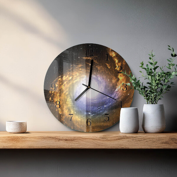 Round wall clock Cosmos