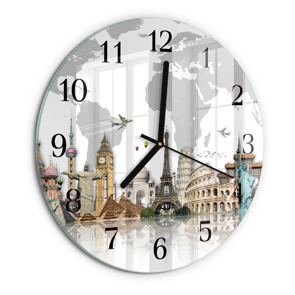 Round wall clock World