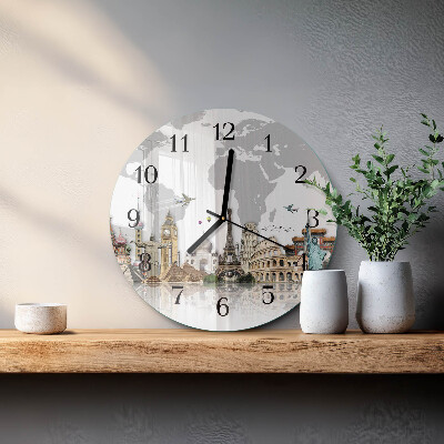 Round wall clock World
