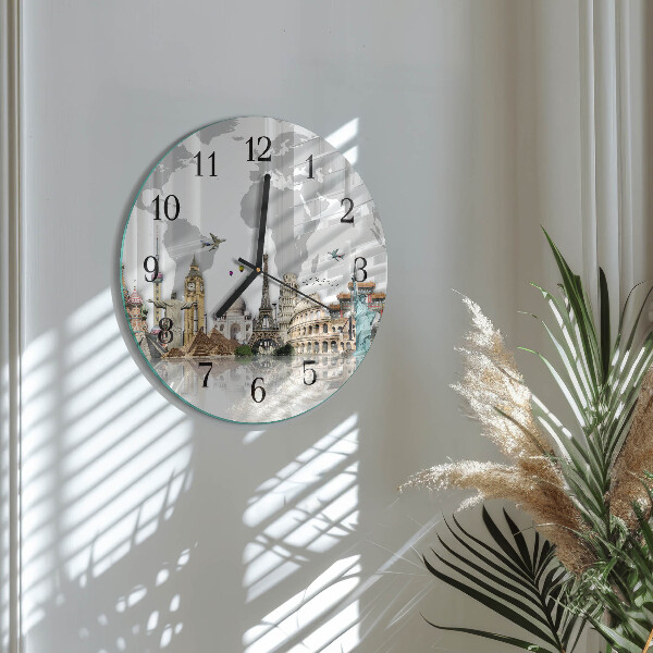 Round wall clock World