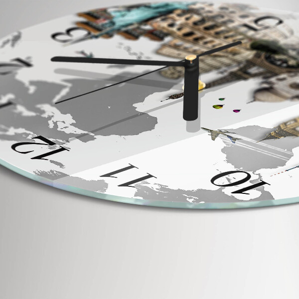 Round wall clock World