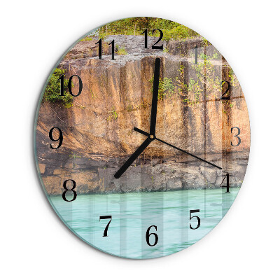 Round wall clock Cliff
