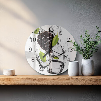 Round wall clock Blackberry