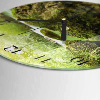 Round wall clock Nature