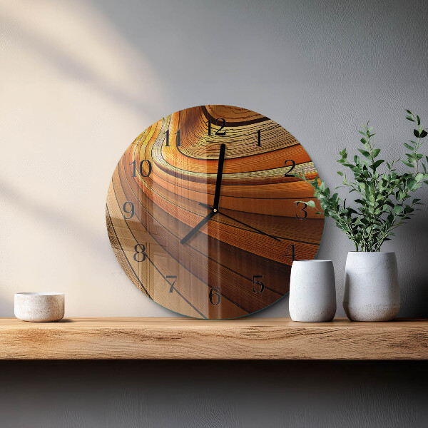 Round wall clock Abstraction