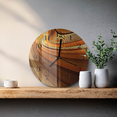 Round wall clock Abstraction