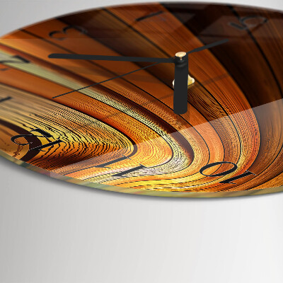 Round wall clock Abstraction