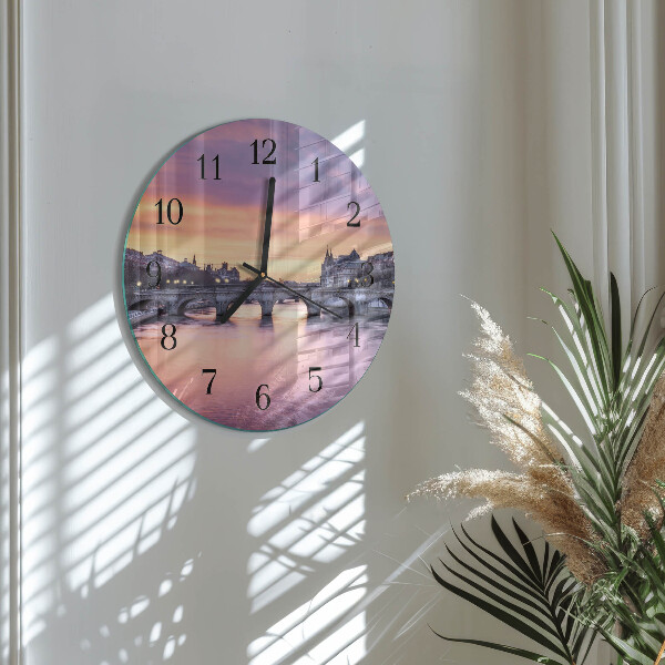 Round wall clock River City