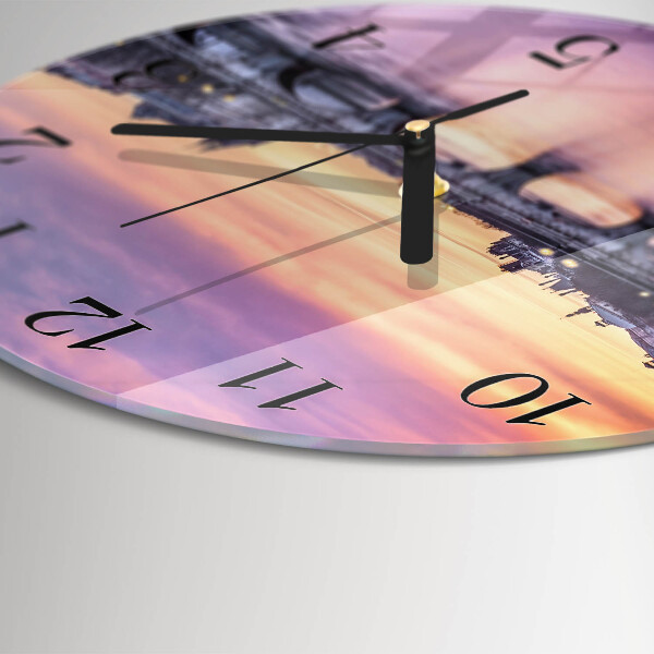 Round wall clock River City