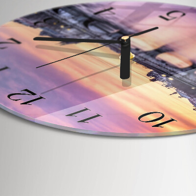Round wall clock River City