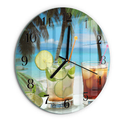 Round wall clock Cocktail