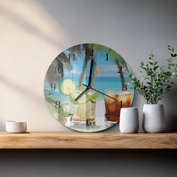 Round wall clock Cocktail