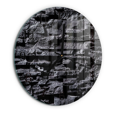 Round wall clock Stones