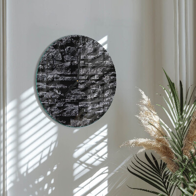 Round wall clock Stones