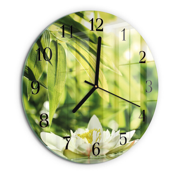 Round wall clock Nature
