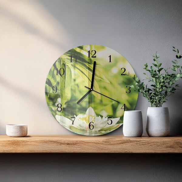 Round wall clock Nature
