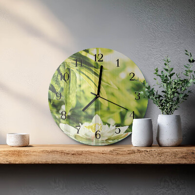 Round wall clock Nature