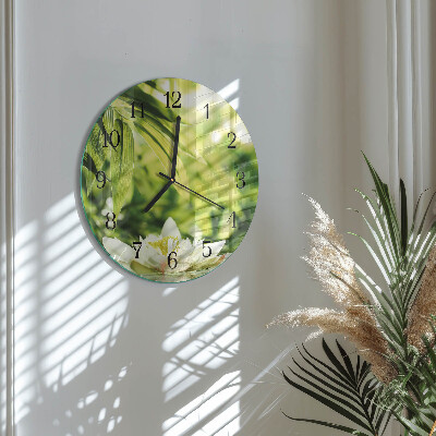 Round wall clock Nature