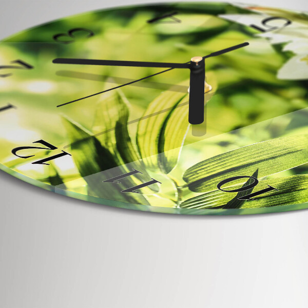 Round wall clock Nature
