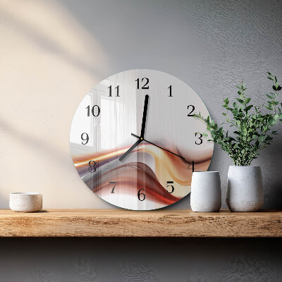 Round wall clock Abstraction