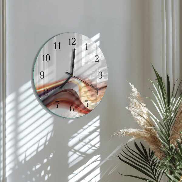 Round wall clock Abstraction