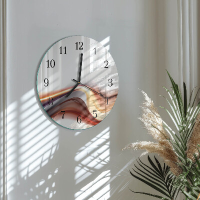Round wall clock Abstraction