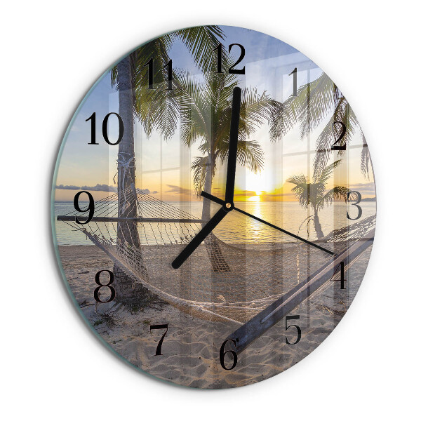 Round wall clock Hammock