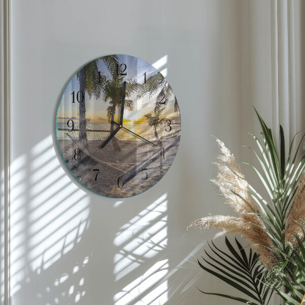 Round wall clock Hammock