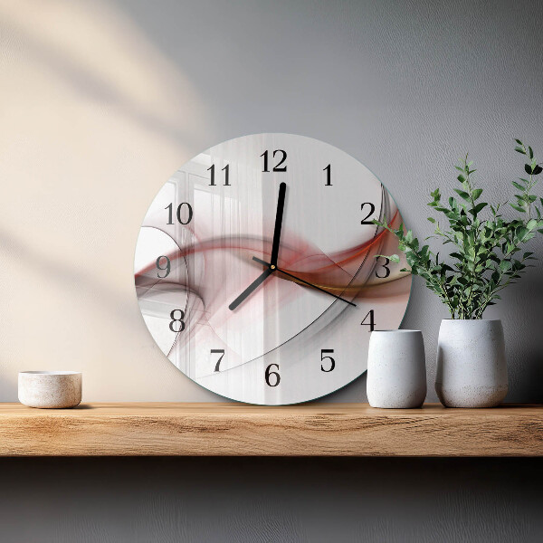Round wall clock Abstraction