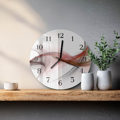 Round wall clock Abstraction