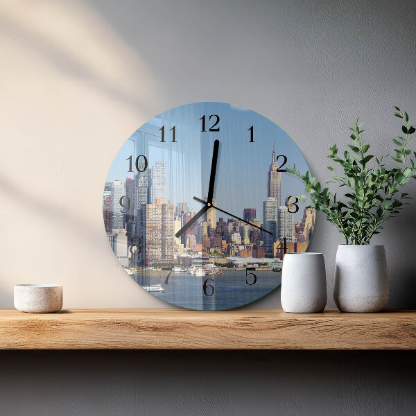 Round wall clock Horizon