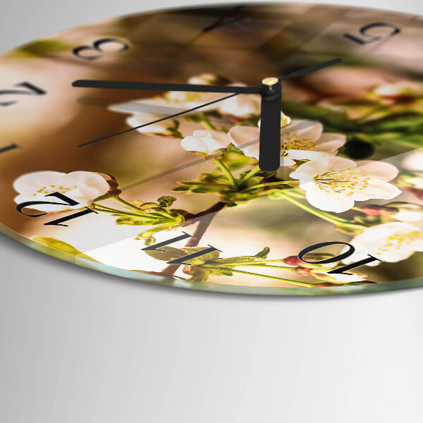 Round wall clock Nature