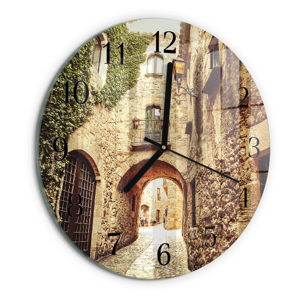 Round wall clock Avenue