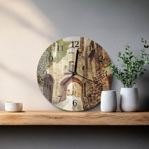 Round wall clock Avenue