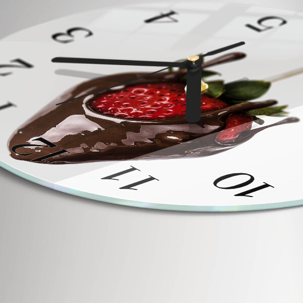 Round wall clock Chocolate