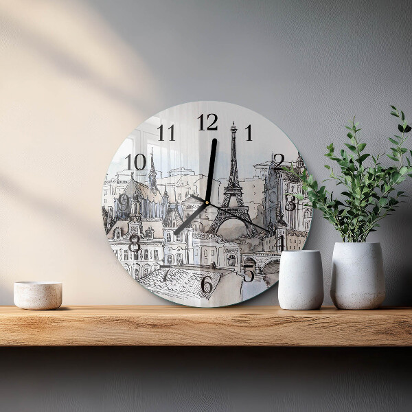 Round wall clock Monuments
