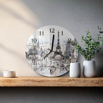 Round wall clock Monuments