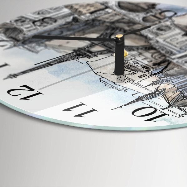 Round wall clock Monuments