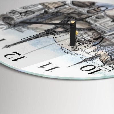 Round wall clock Monuments